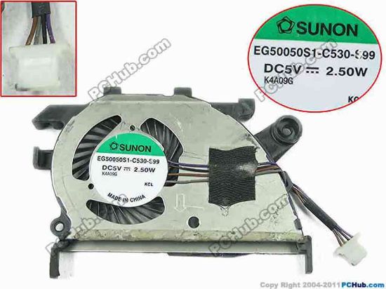 147221 SUNON EG50050S1-C530-S99 Cooling Fan  DC 5V 2.50W Bare fan SUNON EG50050S1-C530-S99 Cooling Fan