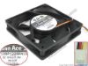 147418 Sanyo Denki 109P1224H416 Server - Square Fan sq120x120x25mm, 3-wire, 24V 0.24A Sanyo Denki 109P1224H416 Server - Square Fan 