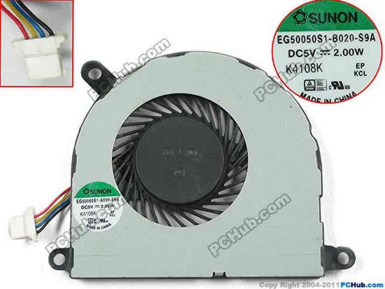 147909 SUNON EG50050S1-B020-S9A Cooling Fan  EG50050S1-B020-S9A SUNON EG50050S1-B020-S9A Cooling Fan  