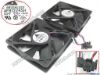 149556 Delta Electronics AFB1224SH Server - Square Fan AFB1224SH, -5H72, DC 24V 0.42A, 120x120x25mm, 2fan Delta Electronics AFB1224SH Server - Square Fan 