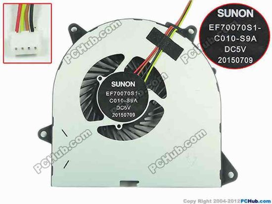 150503 SUNON EF70070S1-C010-S9A Cooling Fan  DC 5V Bare Fan, New SUNON EF70070S1-C010-S9A Cooling Fan  