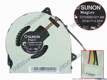 150546 SUNON EG75080S2-C011-S9A Cooling Fan  DC 5V 2.25W SUNON EG75080S2-C011-S9A Cooling Fan