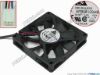 152001 Delta Electronics AFB0812SHB Server - Square Fan -5Q14, sq80x80x15mm, 3-wire, DC 12V 0.40A Delta Electronics AFB0812SHB Server - Square Fan 