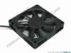 152001 Delta Electronics AFB0812SHB Server - Square Fan -5Q14, sq80x80x15mm, 3-wire, DC 12V 0.40A Delta Electronics AFB0812SHB Server - Square Fan 