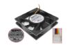 153366 Japan Servo CUDC24B7Q Server - Square Fan , sq120x120x25mm, 3-wire, DC 24V 0.16A Japan Servo CUDC24B7Q Server - Square Fan