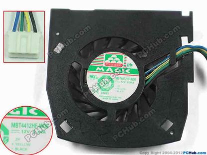 154717 Protechnic Magic MBT4412HF-W09 Server - Frameless / GPU Fan w70x4x4, 12V 0.24A Protechnic Magic MBT4412HF-W09 Server - Frameless / GPU Fan Quadro K600显卡风扇