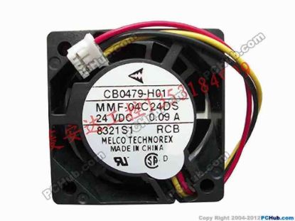 157229 Other Brands MMF-04C24DS Server - Square Fan -RCB, sq60x60x25mm, w60x3x3, DC 24V 0.09A Other Brands MMF-04C24DS Server - Square Fan 