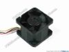 159204 Nidec V35615-33 Server - Square Fan  GCIS1F, GCISF, sq40x40x28mm, 4-wire, DC 12V 0.53A Nidec V35615-33 Server - Square Fan 
