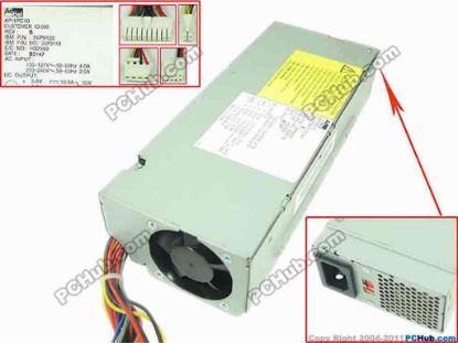 166446 Acbel Polytech API1PC10 Server - Power Supply 150W, API1PC10, 26P9122, 26P9149 Acbel Polytech API1PC10 Server - Power Supply