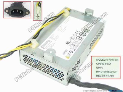 166588 Chicony CPB09-007A Server - Power Supply 150W, CPB09-007A, HP-D1301E001LF Chicony CPB09-007A Server - Power Supply 