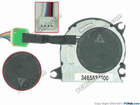 167319 Delta Electronics BSB0405HAATT Cooling Fan  DC 5V 0.44A, Bare Fan, BSB0405HAATT Delta Electronics BSB0405HAATT Cooling Fan  
