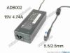 172196 Acbel Polytech ADB002 AC Adapter- Laptop 19V 4.74A, 5.5/2.5mm, 3P Acbel Polytech ADB002 AC Adapter- Laptop 