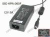 172724 ISO KPA-060F AC Adapter 5V-12V 12V 5A, 4P P1&4=V+, C14, New ISO KPA-060F AC Adapter 5V-12V 