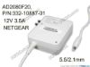 172930 NETGEAR AD2080F20 AC Adapter 5V-12V 12V 3.5A, 5.5/2.1mm, US 2P Plug NETGEAR AD2080F20 AC Adapter 5V-12V 