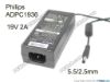 173029 Philips ADPC1936 AC Adapter- Laptop 19V 2A, 5.5/2.5mm, C14, New Philips ADPC1936 AC Adapter- Laptop