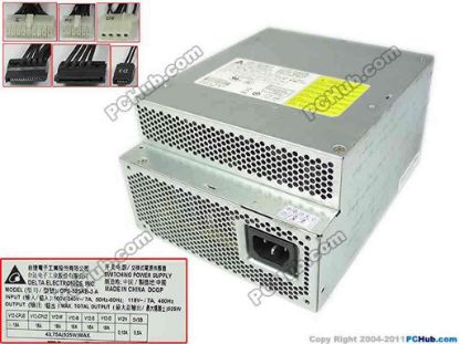 173702 HP Z440 WorkStation Server - Power Supply 525W, DPS-525AB-3 A, 753084-002 HP Z440 WorkStation Server - Power Supply 