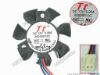 174550 Tt / Hermaltake A5025S12C Server - Frameless / GPU Fan 12V 0.26A, W80x3x3, C26, Black Tt / Hermaltake A5025S12C Server - Frameless / GPU Fan