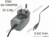 176420 ENG 3A-154WP05 AC Adapter 5V-12V 5V 2.6A, Barrel 5.5/2.1mm, UK 3-Pin Plug ENG 3A-154WP05 AC Adapter 5V-12V 