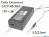 176426 Delta Electronics EADP-65GB A AC Adapter- Laptop 15V 4.3A, Barrel 5.5/2.5mm, 2-Prong Delta Electronics EADP-65GB A AC Adapter- Laptop 