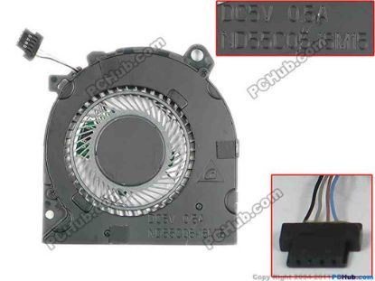 178506 Delta Electronics ND55C05 Cooling Fan  -16M15, 5V 0.5A, Bare, W25X4X4XP Delta Electronics ND55C05 Cooling Fan