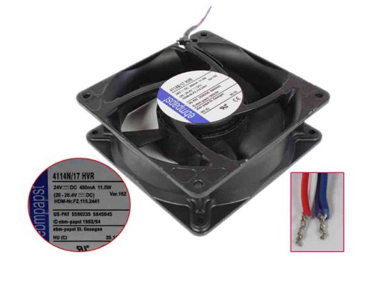205583 ebm-papst 4114N/17 HVR Server-Square Fan 4114N/17 HVR ebm-papst 4114N/17 HVR Server-Square Fan