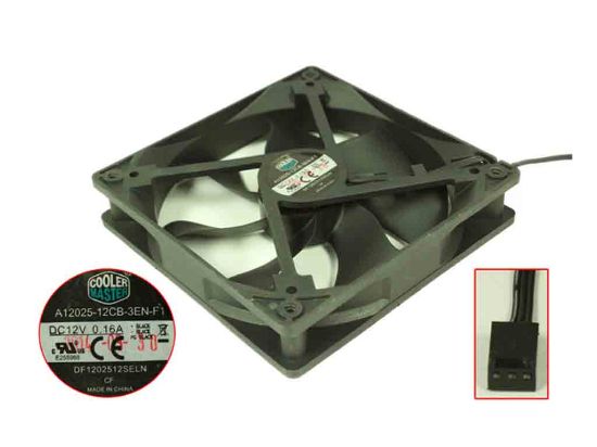 208210 Cooler Master A12025-12CB-3EN-F1 Server-Square Fan A12025-12CB-3EN-F1 Cooler Master A12025-12CB-3EN-F1 Server-Square Fan