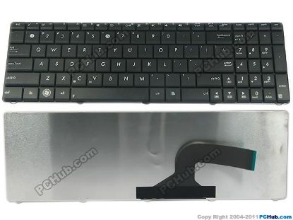 Picture of ASUS A52 series Keyboard US, 15", Black, New