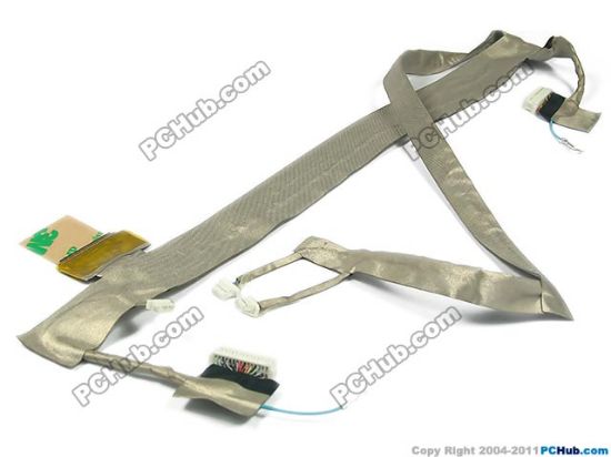 Picture of ASUS G72GX LCD Cable (17") 1422-00LX000, For 17.3" LCD panel