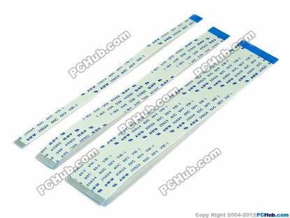 Picture of PCH Component Flat Cable 0.5mm Reverse 4-pin, 0.5mm Pitch, 100mm Length Reverse