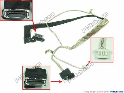 Picture of HP ENVY dv7-7000 Series LCD Cable - Various 50.4SU32.003
