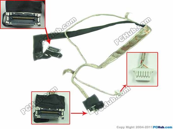 Picture of HP ENVY dv7-7000 Series LCD Cable - Various 50.4SU32.003