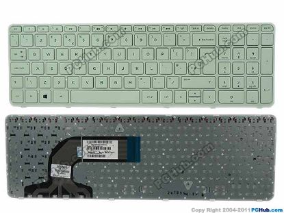 Picture of HP Pavilion 15-n000 Series Keyboard  720597-031, UK, "NEW" no Frame