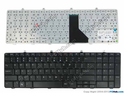 Picture of Dell Inspiron 17 (1764) Keyboard US with "€", 15, Black