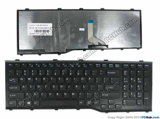 Picture of Fujitsu LifeBook A532 Keyboard CP611934-01