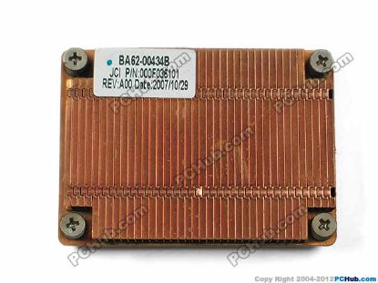 Picture of Samsung Laptop R20 Cooling Heatsink BA62-00434B, Heatsink