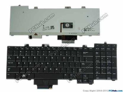 Picture of Dell Precision M6400 Keyboard F759C,US, Dell-SG "New"