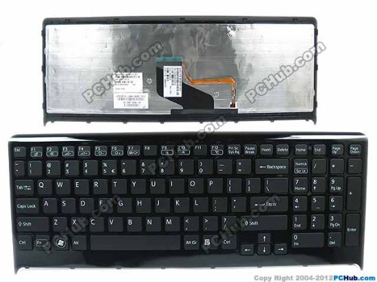 Picture of Sony Vaio VPC-F2 Series Keyboard 045-0001-128_A, 9Z.N6CLF.A01, US, New