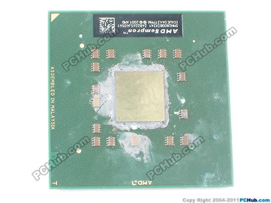 Picture of AMD Mobile Sempron 2800+ CPU Mobile (Pin Grid Array) 130nm, SMN2800BIX3AY, 1. GHz, Single-Core