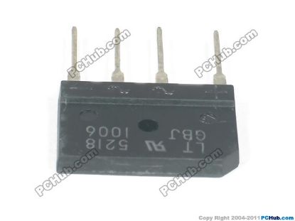 Picture of Weiwang Diode Rectifier- Bridge GBJ1006/RS1005M