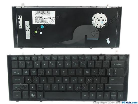 Picture of HP ProBook 5220m Keyboard 610826-001, US, with Frame