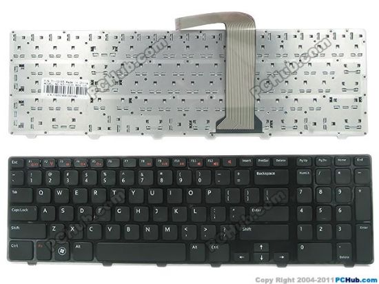 Picture of Dell Vostro 3750 Keyboard 454RX, Non-Backlit, "NEW"