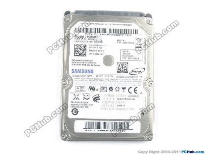 Picture of Samsung HM500JI HDD 2.5" SATA 320GB-600GB HM500JI, 500GB