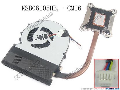 Picture of HP ProBook 450 G1 Series Cooling Fan  For UMA, 721938-001