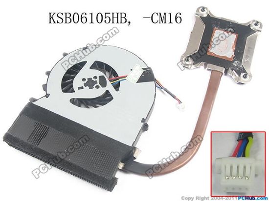 Picture of HP ProBook 450 G1 Series Cooling Fan  For UMA, 721938-001