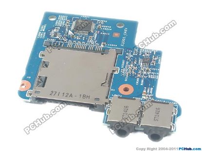 Picture of HP ProBook 4540s Sound Board 48.4SI02.011, with Card Reader