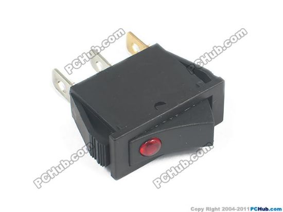 Picture of Juye Switch Type Switch- Rocker KCD189-3P-A 27x10.5x30.9mm Ht. 
