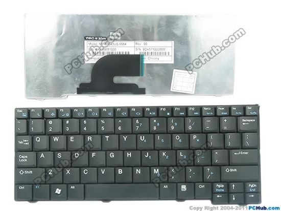 Picture of BenQ Joybook Lite U106 Series Keyboard US, 15" , White, New