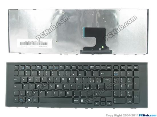 Picture of Sony Vaio VPCEJ Series Keyboard 148971941, Italy, Black