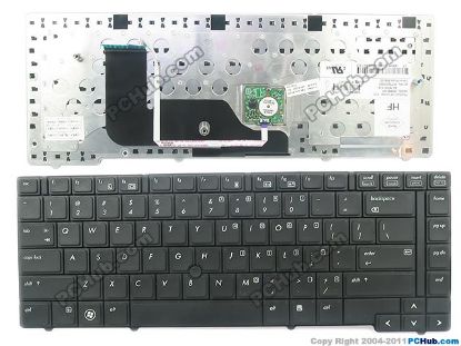 Picture of HP ProBook 6450b Keyboard 613332-001, US, with Pointer "New"