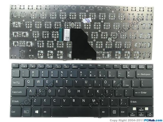 Picture of Sony Vaio SVF14 Series Fit/Fit 14E Keyboard 149237021US, Black